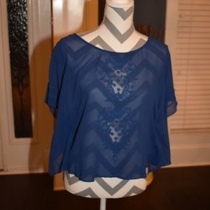 NWT Anthropologie Sheer Blouse